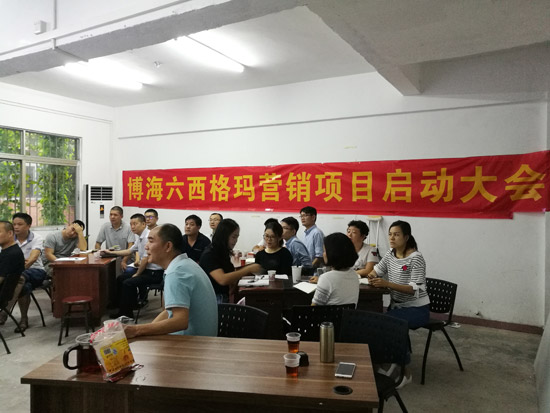 中山博海營(yíng)六西格瑪營(yíng)銷(xiāo)項(xiàng)目啟動(dòng)