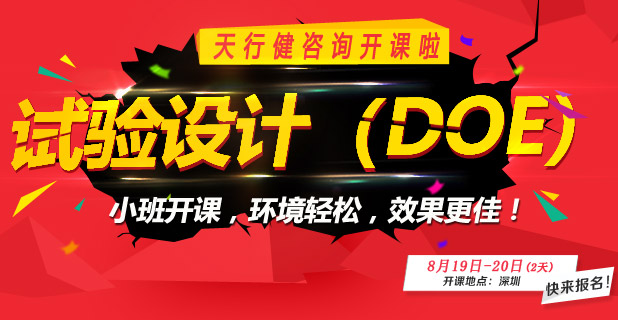 如何運用DOE(實驗設(shè)計)加速新品研發(fā)？